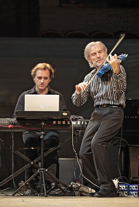 William Lecomte, Jean-Luc Ponty (фото: Владимир Коробицын)