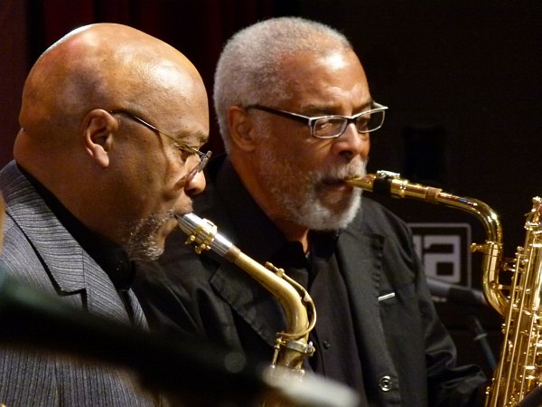 World Saxophone Quartet: Oliver Lake, Hamiett Bluiett