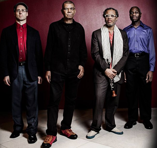 George Colligan (p), Jack DeJohnette (dr), Don Byron (cl), Jerome Harris (b) Photo © Carlos Pericás