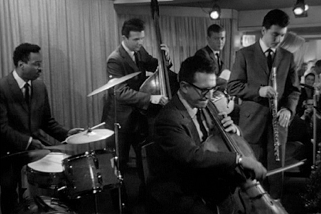 Chico Hamilton Quintet, 1957 (кадр из худ.фильма «The Sweet Smell of Success»)