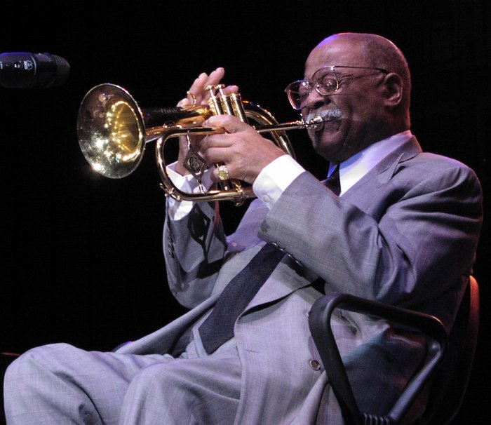 Clark Terry (photo © Cyril Moshkow)