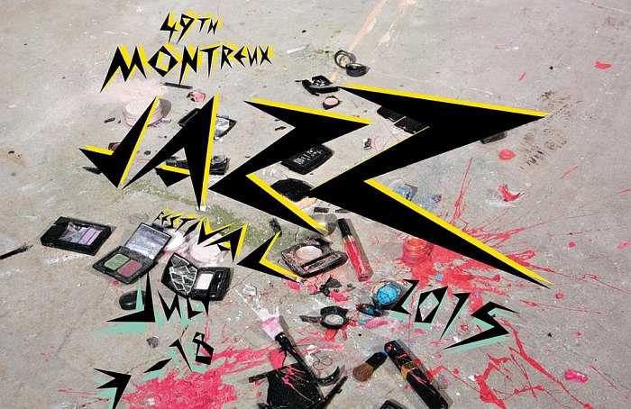 Постер 49-го Montreux Jazz Festival © Sylvie Fleury