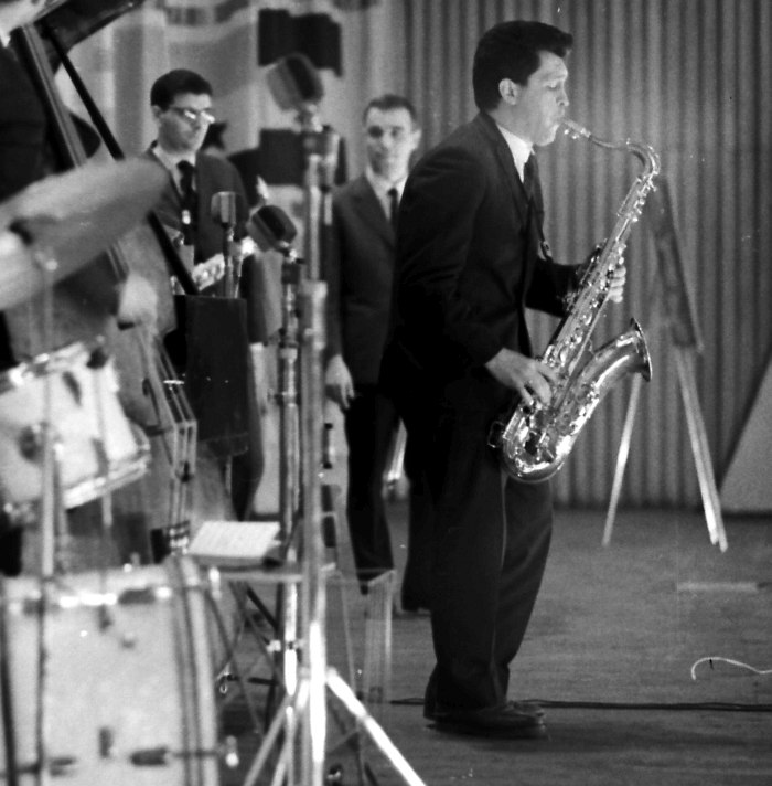 Алексей Зубов на Московском джаз-фестивале 1965 г. (фото © Михаил Кулль)