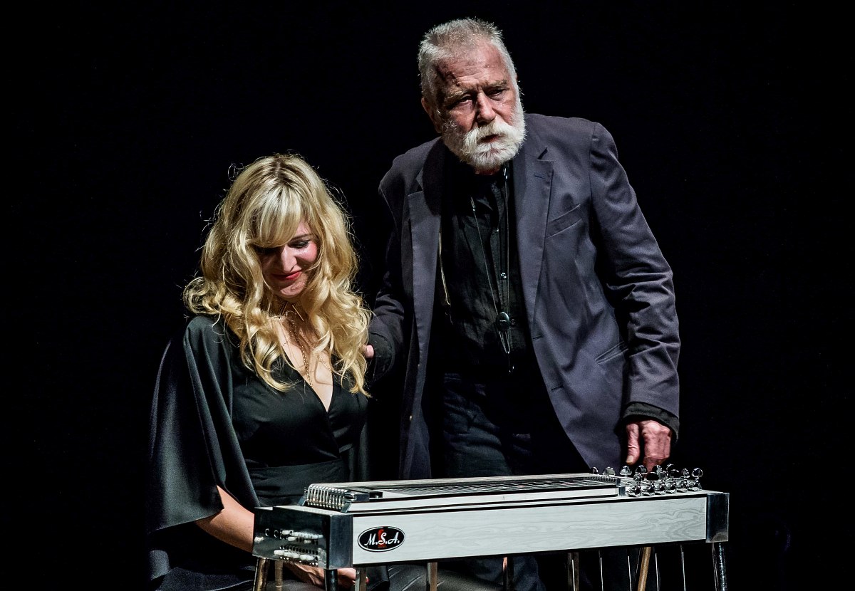 Heather Leigh, Peter Brötzmann (photo © Peter Gannushkin)