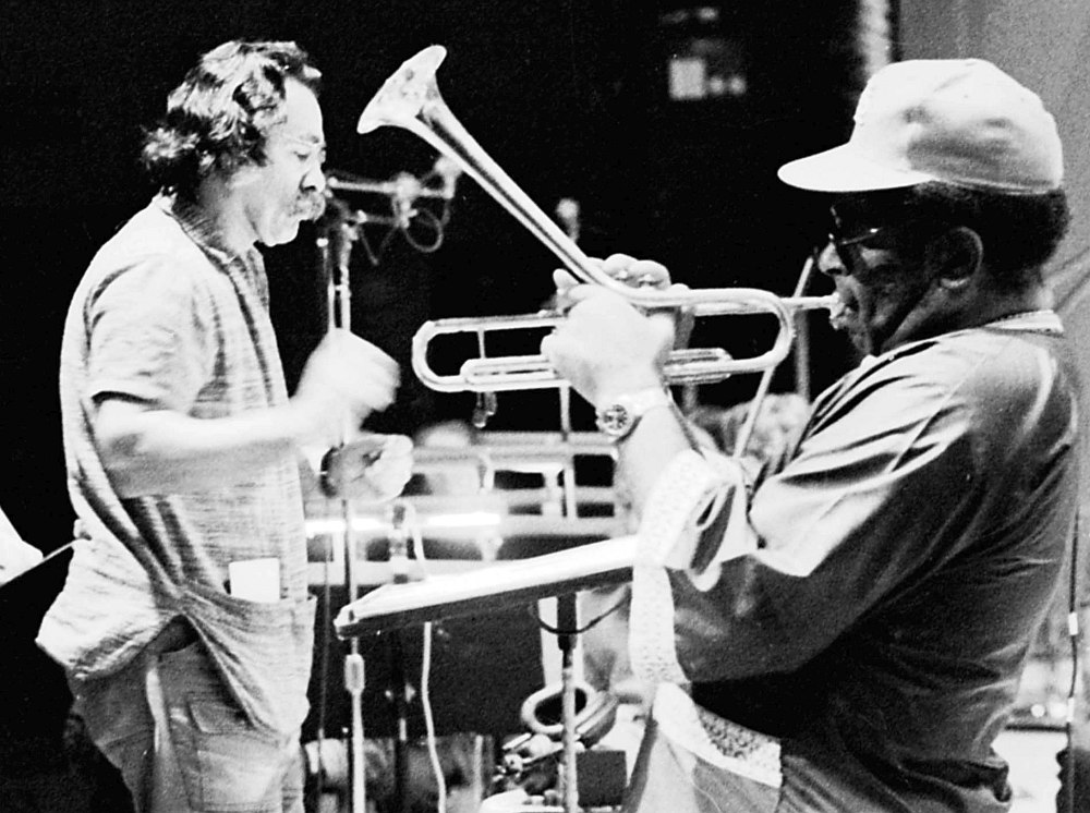 Manny Albam, Dizzy Gillespie (photo © Eastman School of Music)