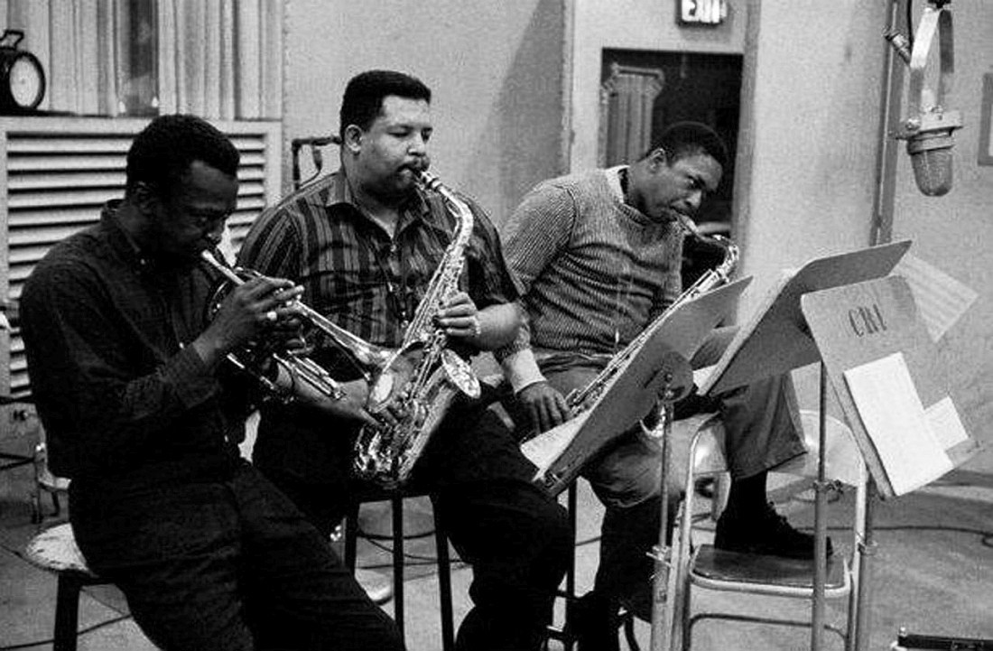 Miles Davis, Cannonball Adderley, John Coltrane