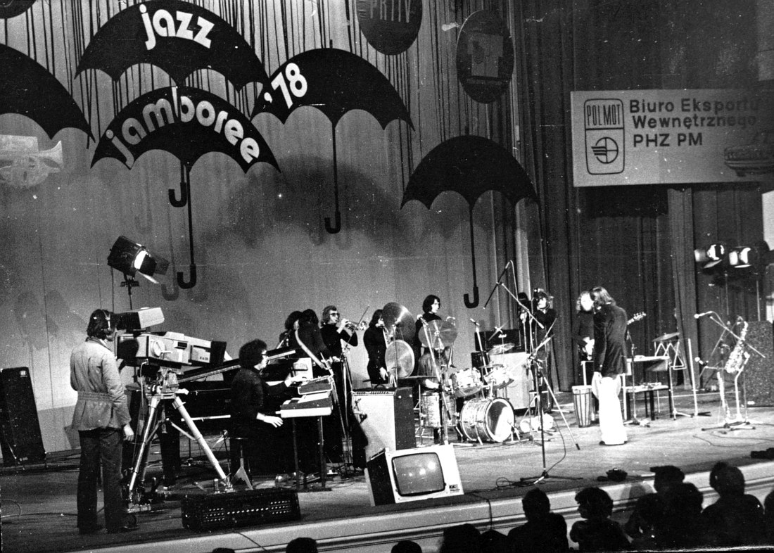 Джаз-рок-ансамбль «Арсенал» на фестивале Jazz Jamboree в Варшаве, 1978