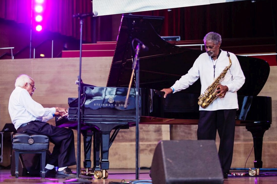 Barry Harris, Charles McPherson (photo © James Foster, официальный Twitter фестиваля)